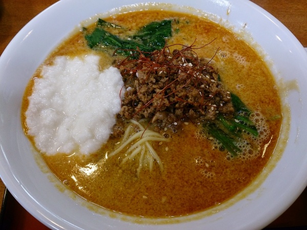 らーめん鰹味・担々麺＋とろろ芋