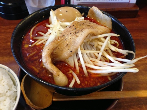 桐生のラーメン屋さん「男気ラーメン　アカギ」