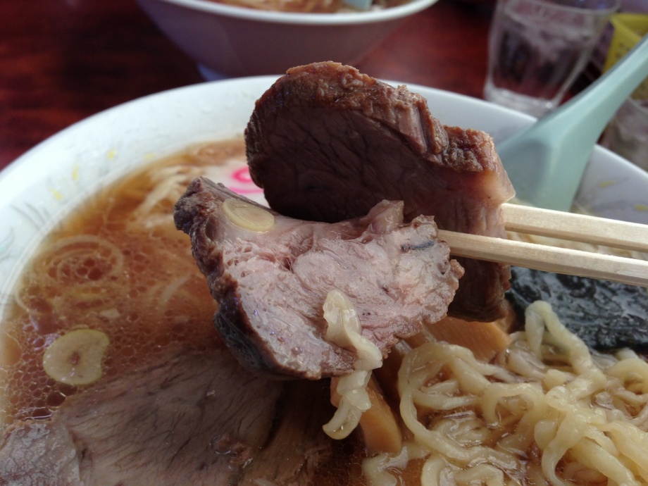 栃木の佐野ラーメンを食べに行きました。宝来軒