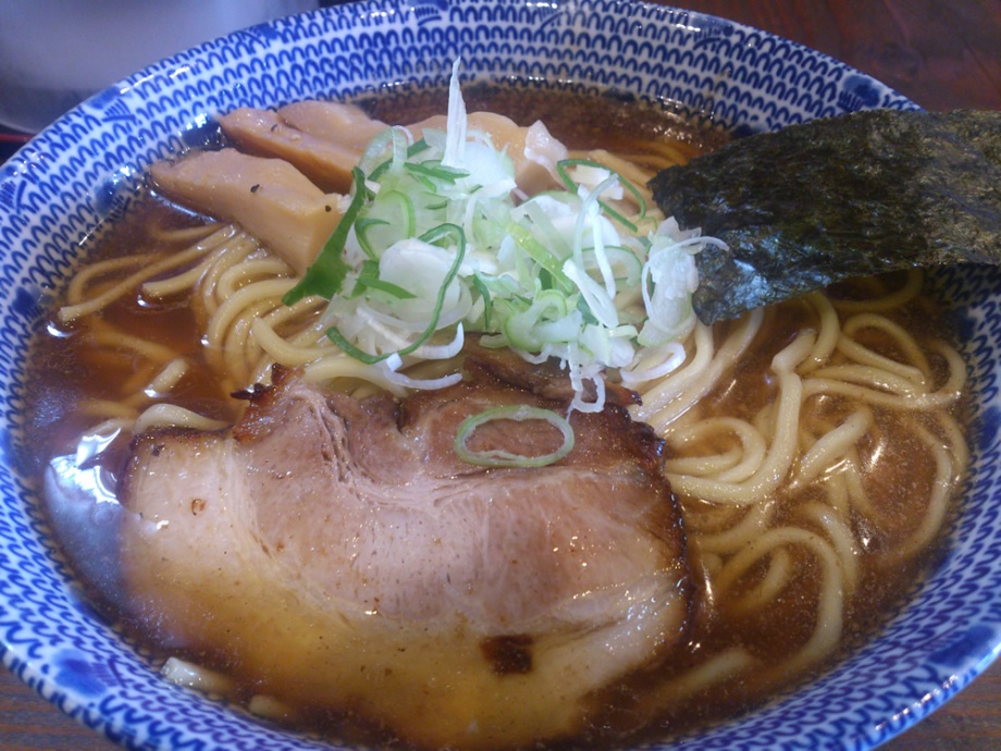 麺屋たつみ 喜心 （秩父）鰯煮干し拉麺(大)780円