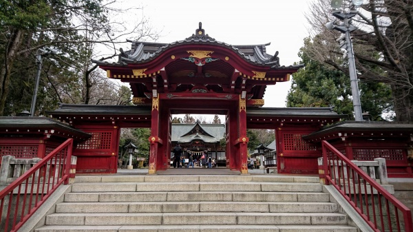 夜祭で有名な秩父神社