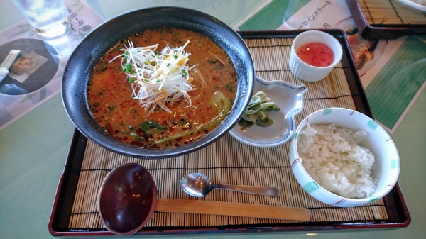 赤城ゴルフ倶楽部の特性担々麺