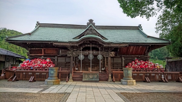 縁起だるまの少林山達磨寺(高崎）