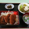 上武ゴルフ場の「ソースカツ丼」